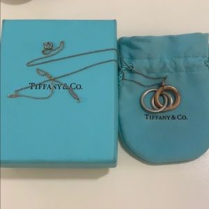 Tiffany & Co. Interlocking Circle Pendant Necklace